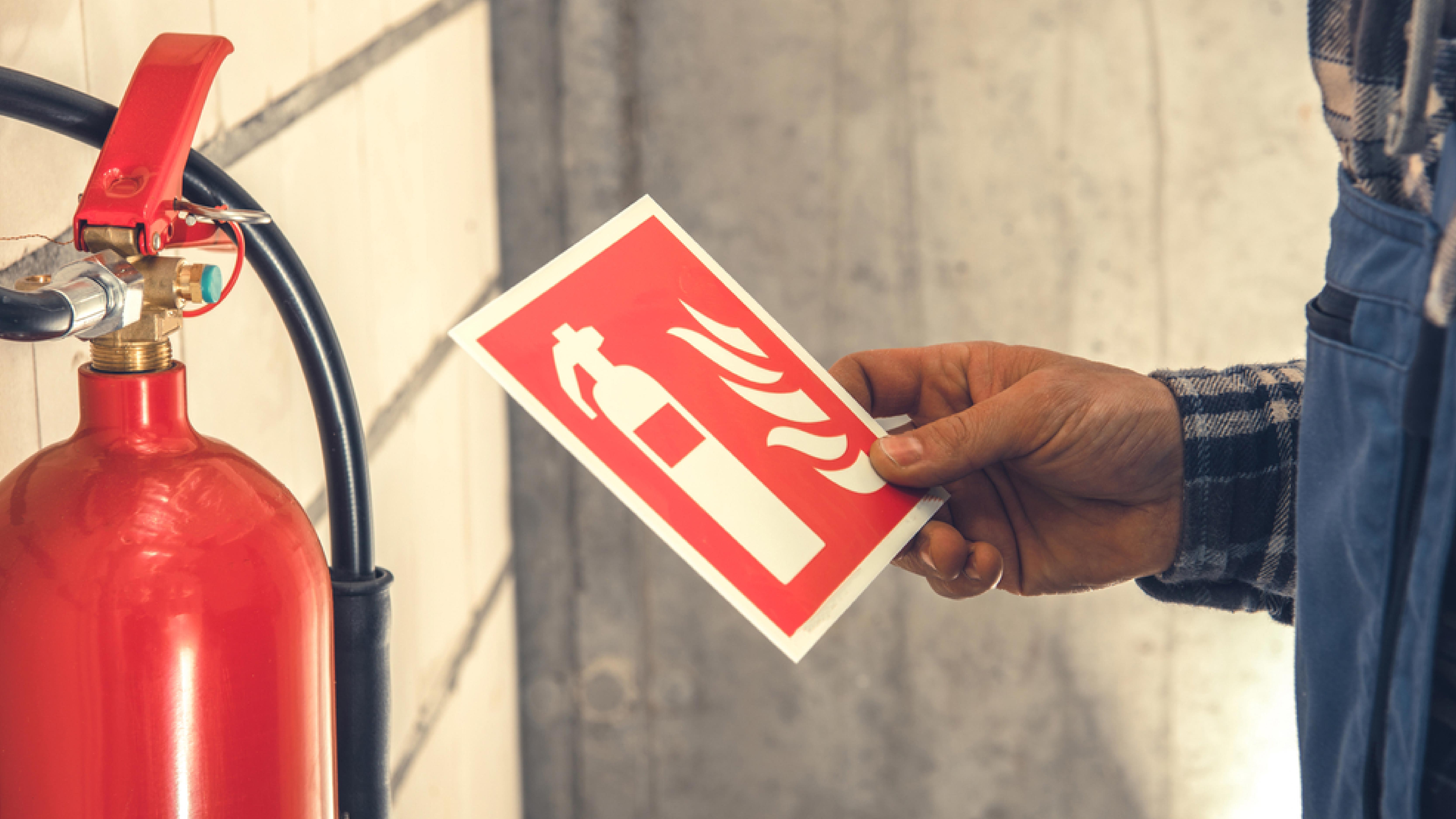 Fire safety visual